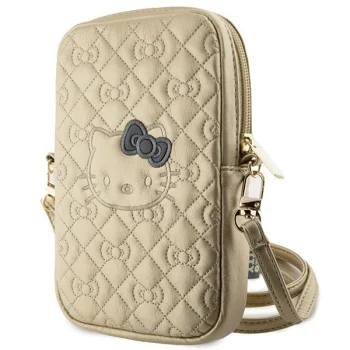 Hello Kitty somiņa Quilted Bows Strap, zelta