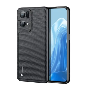 Dux Ducis Fino vāciņš priekš Oppo Reno7 Pro 5G, melns