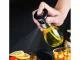 Eļļas un etiķa izsmidzinātājs dozators, 200 ml, sudraba
