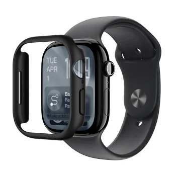 AmazingThing Minimal aizsargvāciņš Apple Watch Series 11 46mm, melns