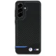 BMW M Carbon vāciņš Samsung Galaxy A56 viedtālrunim, melns