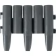Plonos PL-961 dārza apmale, 2.2 m, pelēka