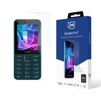 Matēta ekrāna aizsargplēve 3mk SilkyMatt Pro, Nokia 225 4G (2024)