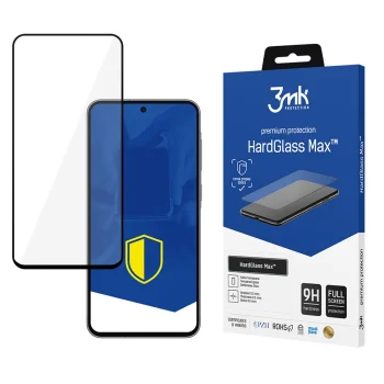 3mk HardGlass Max melns aizsargstikls Samsung Galaxy A36 / A56