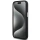 BMW Signature Liquid Silicone MagSafe vāciņš iPhone 15, melns