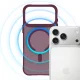 3mk Smoke MagCase vāciņš iPhone 18 Pro / 17 Pro ar MagSafe, bordo