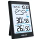 Baldr BD-911 bezvadu meteoroloģiskā stacija, melna