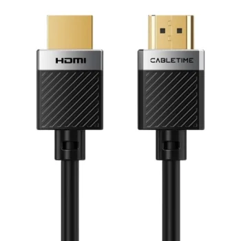 Cabletime CA915828 HDMI 2.0 kabelis 4K 60Hz 15m Melns