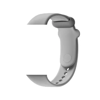 Devia Deluxe Sport silikona siksniņa priekš Xiaomi Mi Band 8 Pro / Redmi Watch 4, pelēka