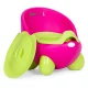 Ecotoys PP112 RED bērnu podiņš ar izņemamu ieliktni, rozā/zaļš