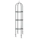 Dārza pergola Plonos kolonna 200 cm melna