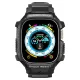 Spigen Apple Watch Ultra (49mm) siksniņa ar aizsargkorpusu Rugged Armor Pro, melna