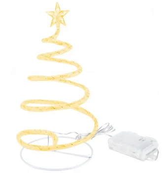 Ziemassvētku Egle Rotājums Dekorācija LED Eglīte, Silti balta | LED Christmas Tree Luminous Decoration