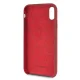 Mercedes iPhone XR vāciņš Silicone Line, sarkans