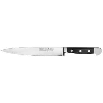 Güde Alpha šķiņķa nazis 21 cm, 1765/21, melns / sudraba