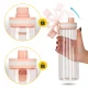 4FIZJO sporta ūdens pudele 850 ml, rozā