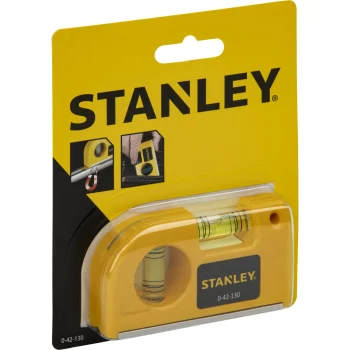 Stanley 0-42-130 magnētiskais līmeņrādis, 84x46x20 mm, dzeltens