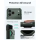 ESR Cyber Tough MagSafe vāciņš iPhone 18 Pro Max / 17 Pro Max, zaļš