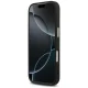Guess 4G PU Leather MagSafe vāciņš iPhone 17 Pro, melns