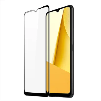 Dux Ducis 9D aizsargstikls Vivo Y16 / Y02s, melns