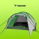 Trizand Nevada 4 vietīgs tūristu telts ar priekšnamu