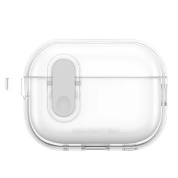 AmazingThing Minimal maciņš Apple AirPods Pro 2 austiņām, caurspīdīgs