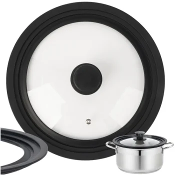Ruhhy 3-in-1 universālais silikona vāks 24/26/28 cm