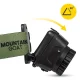 Mountain Goat LED galvas lukturis, 350 lm, 1200 mAh, melns