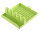 Silikona paliktnis karstām karotēm un vākiem, zaļš | Silicone Tray for Hot Spoons and Lids