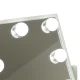 Grima spogulis ar 9 LED spuldzēm, USB, 25x30 cm