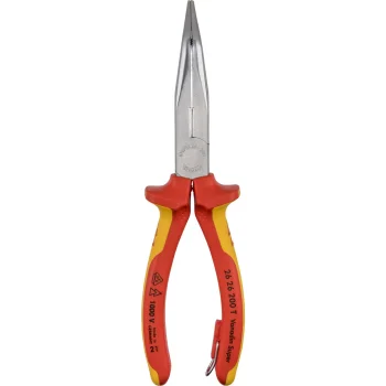 Garknaibles KNIPEX 200 mm ar griezējmalām, sarkanas/dzeltenas