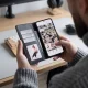 Tech-Protect Wallet atveramais vāciņš Samsung Galaxy A26 5G / A17 - melns