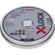 Griešanas disku komplekts Bosch X-LOCK Standard for Inox 125 x 1 mm, 10 gab.