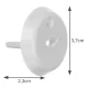 Bērnu Drošības Elektrības Rozešu Aizsargi 15 gab., Balti | Child Proof Plug Socket Covers Protectors