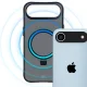 3mk Smoke Case Mag&Stand vāciņš iPhone Air ar statīvu un MagSafe, melns