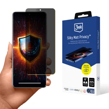 Ekrāna aizsargplēve 3mk Silky Matt Privacy, Samsung Galaxy S20 Plus 5G, matēta