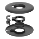 Baseus Apple Watch lādētāja organizators un turētājs ACSLH-01, melns