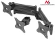 Maclean MC-691 galda stiprinājums 3 monitoriem, 13\"-27\", 8kg