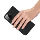 Dux Ducis Skin Pro atverams vāciņš maciņš grāmatiņa iPhone 13 Pro, melns