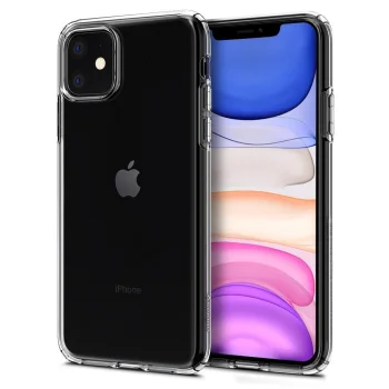 Spigen Liquid Crystal vāciņš Apple iPhone 11, Caurspīdīgs
