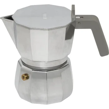 Alessi Moka DC06/3 espresso kafijas automāts, 3 tasītes, sudraba