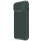 Nillkin Textured S vāciņš iPhone 14 Plus ar kameras aizsegu, zaļš