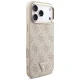Guess 4G Triangle Logo MagSafe vāciņš iPhone 17 / 18 Pro Max, Rose Gold