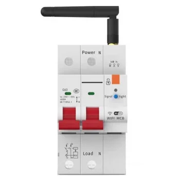 TUYA viedais automātslēdzis 1P+N, Wi-Fi, RS485, 63A
