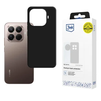 Tālruņa vāciņš 3mk Matt Case Pro, Xiaomi 15T Pro 5G, melns