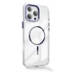 TFO Clear Thin Mag vāciņš iPhone 17 Air 6,6\", zils