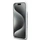 DKNY iPhone 15 Plus vāciņš Liquid Glitters Arch Logo, melns