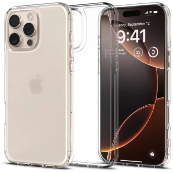 Telefona vāciņš Spigen Ultra Hybrid priekš iPhone 16 Pro Max, Clear