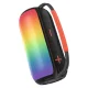 Dudao Y21 bezvadu skaļrunis ar RGB izgaismojumu Bluetooth 5.3, melns