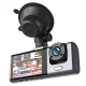 XO XJ03 auto video reģistrators ar 3 kamerām, FullHD, melns